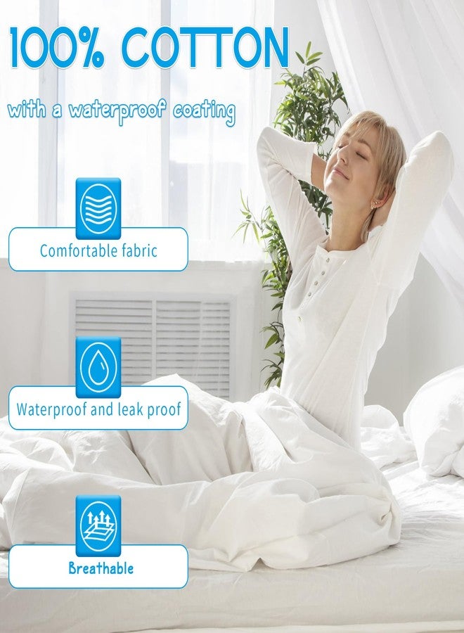 EEOST Adult Diaper Cover, Leakproof Waterproof Reusable Plastic Pants for Incontinence – Noiseless & Comfortable Protection for Men and Women (WhiteL) - Image 2